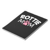 Frauen Rottie Mama Apparel Rottweiler Eigentümer L Notizblock (Rotiert)