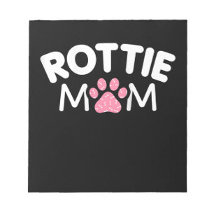 Frauen Rottie Mama Apparel Rottweiler Eigentümer L Notizblock