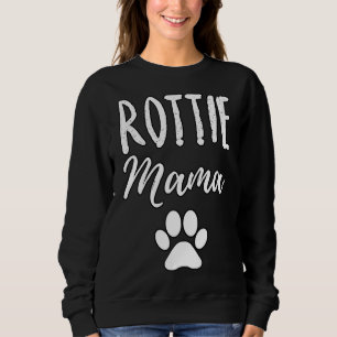 Frauen Rottie Mama für Rottweiler-Hundemama Sweatshirt