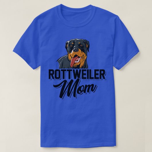 Frauen Rottweiler Mama Hundebesitzer Hunde Walking T-Shirt (Design vorne)