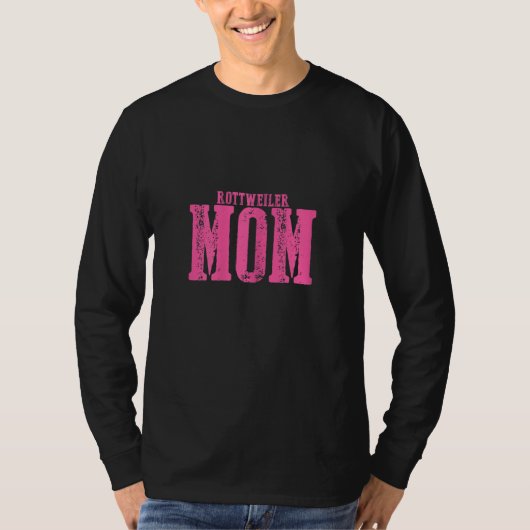 Frauen Rottweiler Mutter T-Shirt (Vorderseite)