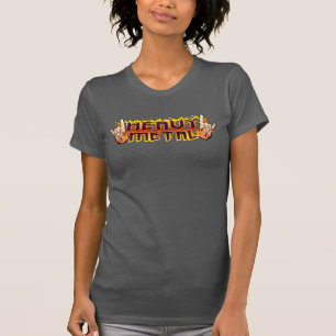 FRAUEN ' s-Schwermetallfeuer-Horn-Shirt T-Shirt