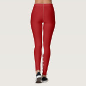 FRAUEN-' S-WEIHNACHTSstrumpfhosen Leggings (Rückseite)