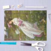 Frauen sammeln Blume im Wind Seidenpapier (Handwerk)