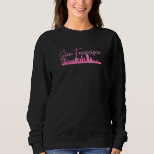 Frauen San Francisco Skyline Kalifornien Golden Ga Sweatshirt