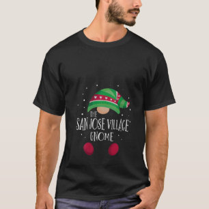 Frauen San Jose Village Gnom Familie passende Weih T-Shirt