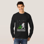 Frauen Sasquatch Bigfoo quatschen durch den Sno T-Shirt (Vorne ganz)
