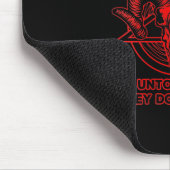 Frauen Satanic Pride Satanismus Pagan Ziege Satan Mousepad (Ecke)
