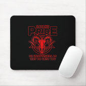 Frauen Satanic Pride Satanismus Pagan Ziege Satan Mousepad (Mit Mouse)