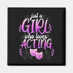 Frauen Schauspielerin Girl Schauspiel Broadway Mus Magnet