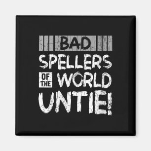 Frauen schlechter Speller in der Welt, ungebremst Magnet