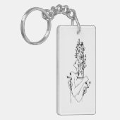 FRAUEN SCHLÜSSELANHÄNGER (Vorderseite links)