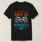 Frauen schmeißen oder knuckeln sich barknuckle boe T-Shirt (Design vorne)