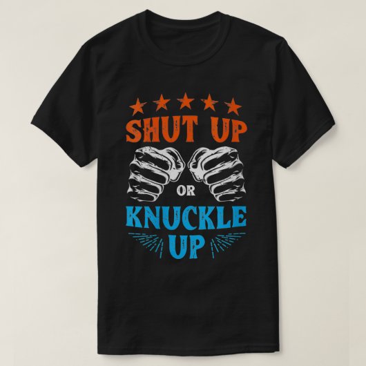 Frauen schmeißen oder knuckeln sich barknuckle boe T-Shirt (Design vorne)