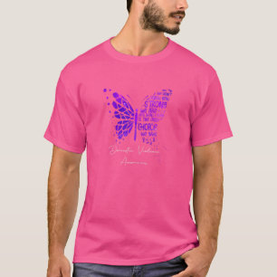 Frauen Schmetterling Lila Multifunktionsband Gewal T-Shirt