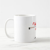 Frauen schnell… waitin für einen Aufstieg Kaffeetasse (Links)