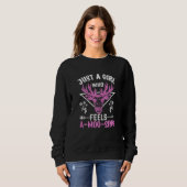 Frauen Schottischer Highland Cattle Bauer Cattle B Sweatshirt (Vorne ganz)