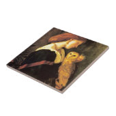 Frauen-Schrei-Eulenantikenmalerei Fliese (Seite)