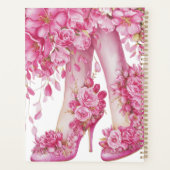 Frauen Schuhe mit Blume Planer (Rückseite)