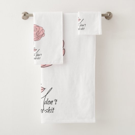 Frauen schulden dir kein Handtuch-Set Badhandtuch Set (Insitu)