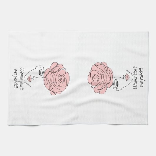 Frauen schulden dir kein Küchentuch (Horizontal)