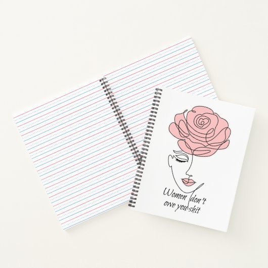 Frauen schulden dir kein Notebook Notizblock (Innenseite)