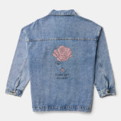 Frauen schulden dir keine Denim Jacket Jeansjacke (Rückseite)
