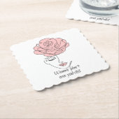 Frauen schulden dir keine Untersetzer (angewinkelt)