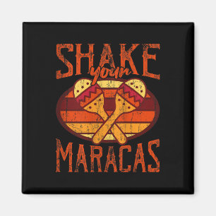 Frauen schütteln Shirt Cinco De Mayo Geschenk Magnet