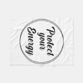 Frauen schützen Ihr Bewusstsein für die psychische Fleecedecke (Vorderseite (Horizontal))