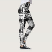 Frauen Schwarze Geschichte Leggings (Rechts)