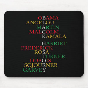 Frauen Schwarze Geschichte Monat Bekleidung Mächti Mousepad