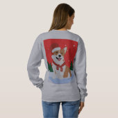 Frauen schwitzen Shirt (Schwarz voll)