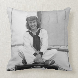 Frauen-Seemann Kissen