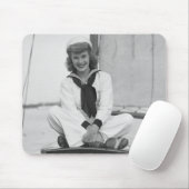 Frauen-Seemann Mousepad (Mit Mouse)