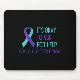 Frauen Selbstmordprävention 988 Hotline Shirt 988  Mousepad