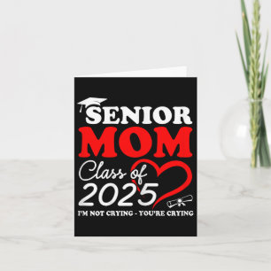 Frauen Senior Mama 2025 Cl von 2025 Proud Mama Gra Karte