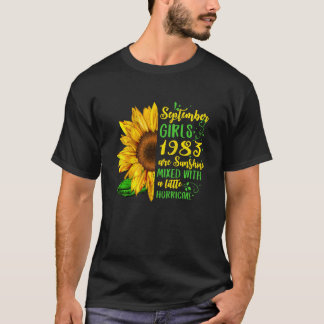 Frauen September Mädchen 1983 36 Jahre alt B Tag T-Shirt