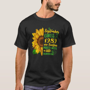 Frauen September Mädchen 1989 30 Jahre alt B Tag T-Shirt