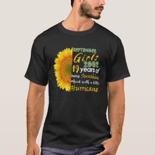 Frauen September Mädchen 2002 19. Geburtstag 19 Ja T-Shirt