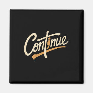 Frauen setzen Semicolon Positive Message Mental fo Magnet