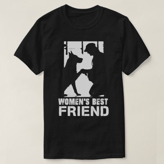 Frauen Shirt Beste Freundinnen Dog Lover Geschenk (Design vorne)