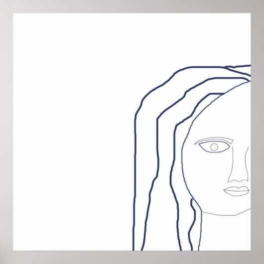 Frauen sind abstrakt poster (Vorne)