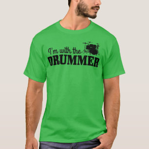 Frauen sind bei der Trommertrommlerin T-Shirt
