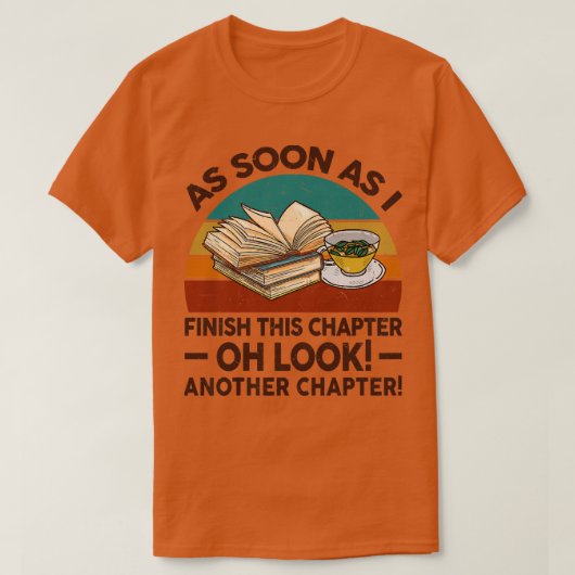 Frauen sind beim Lesen beliebt, sobald ich dieses  T-Shirt (Design vorne)