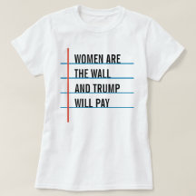 Frauen sind das Wand-Shirt