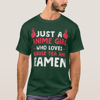 Frauen sind einfach ein Anime-Mädchen mit Bubble T T-Shirt