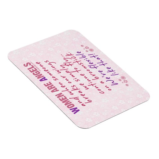 Frauen sind Engel Magnet (Rechte Seite)