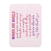 Frauen sind Engel Magnet (Vertikal)