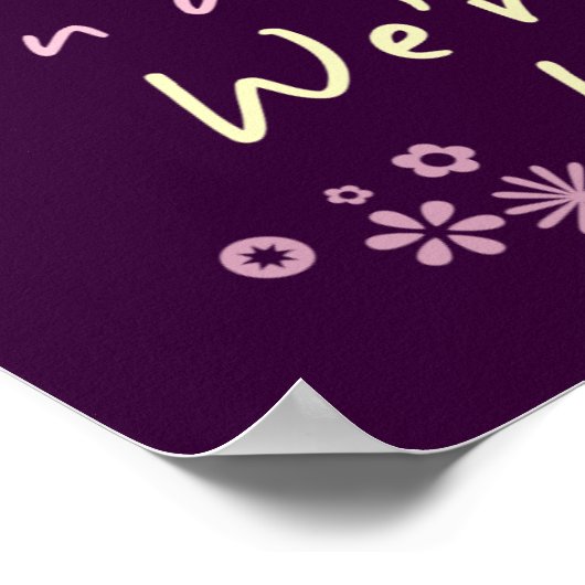 Frauen sind Engel Poster (Ecke)